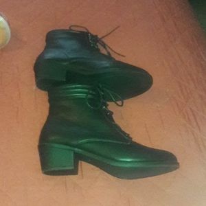 small heeled boots